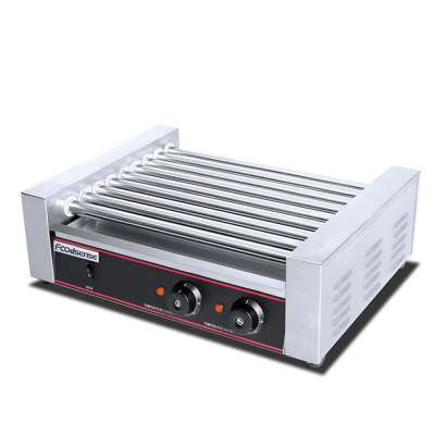 2019 Hot Sale High Quality Snack Machine Hot Dog Grill, HHD-09 (9-Roller)